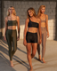Rozal Active bestsellers – models walking in PowerFlex bras and high waist shorts in green, black, beige colors, showcasing stylish and comfortable activewear for every workout