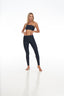 Full size view of Nero Black One Shoulder Bra – active style
